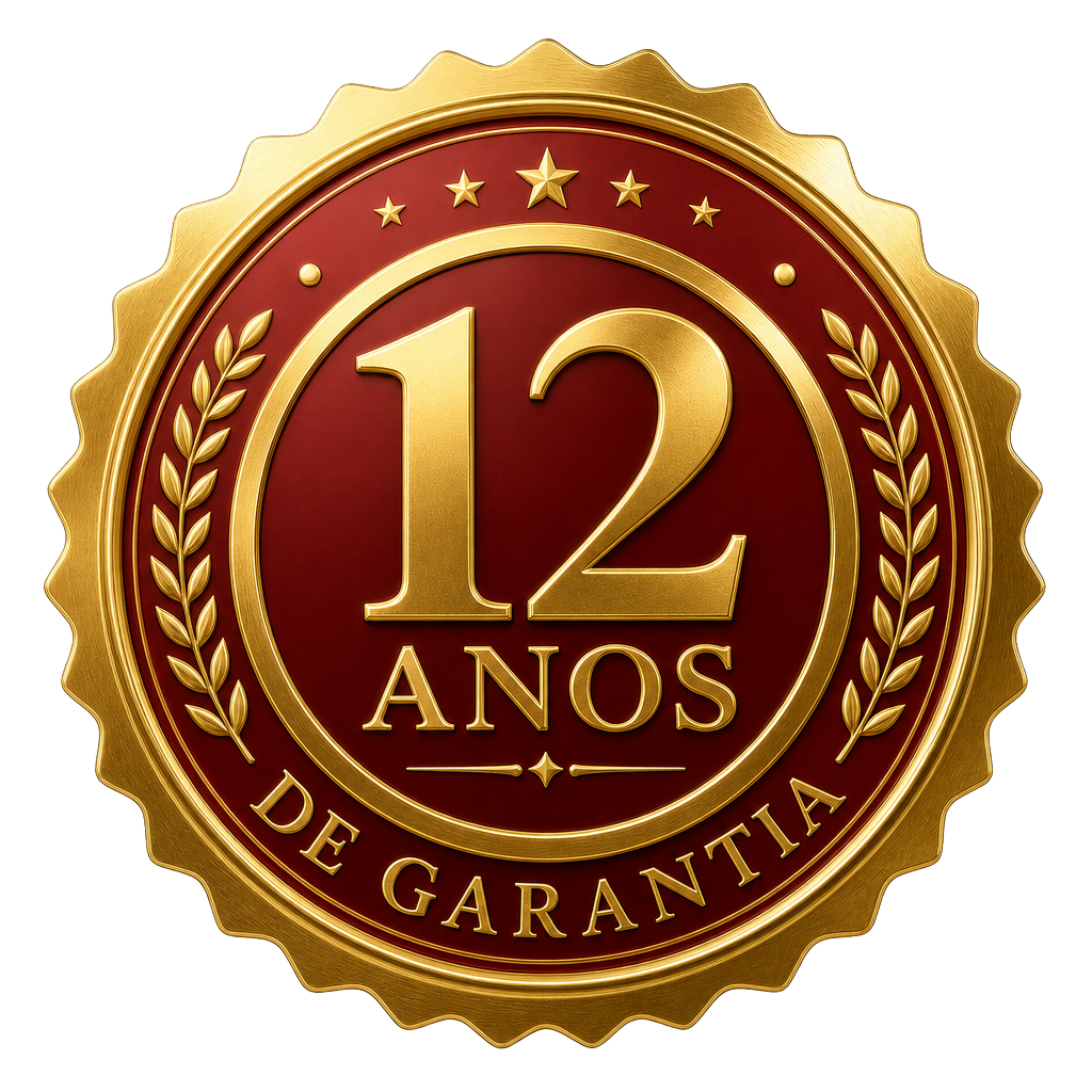 Selo 12 anos de garantia Nippon Quality